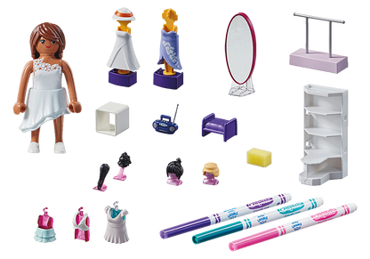 Playmobil - PM-Color Fashion Design Set 71373