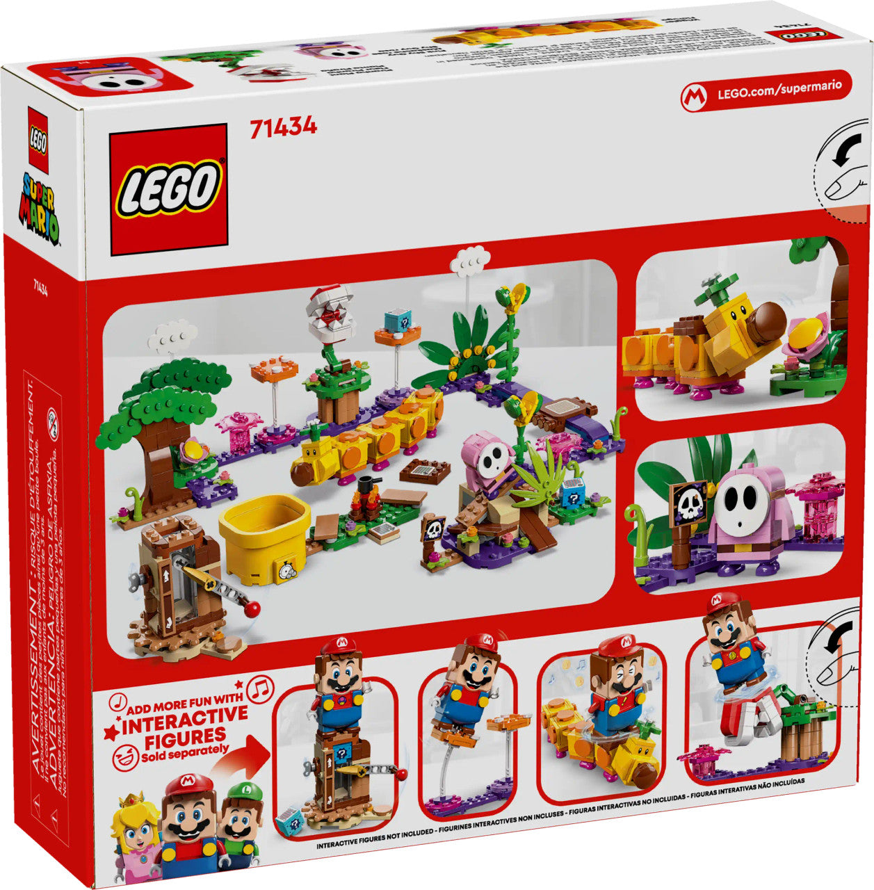LEGO® Super Mario™ - Soda Jungle Maker Set 71434