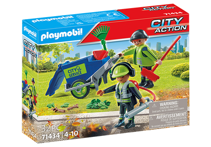 Playmobil - Action Heroes - Street Cleaning Team 71343