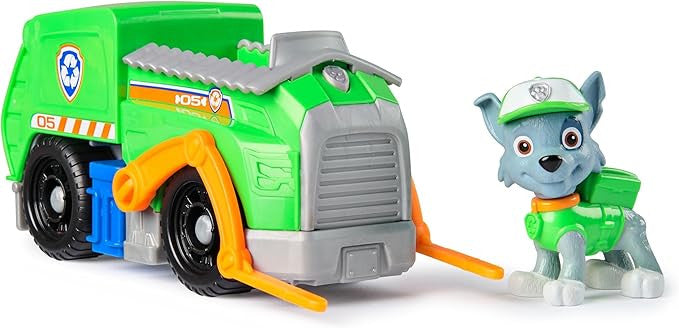 Paw Patrol Basic Vehicle - Rocky Recycle Truck NEW