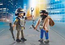 Playmobil City Action - DuoPack - Tactical Police with Thief 71505