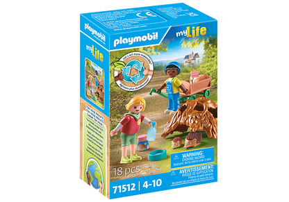 Playmobil - My Life - Care of the Hedgehog Family 71512