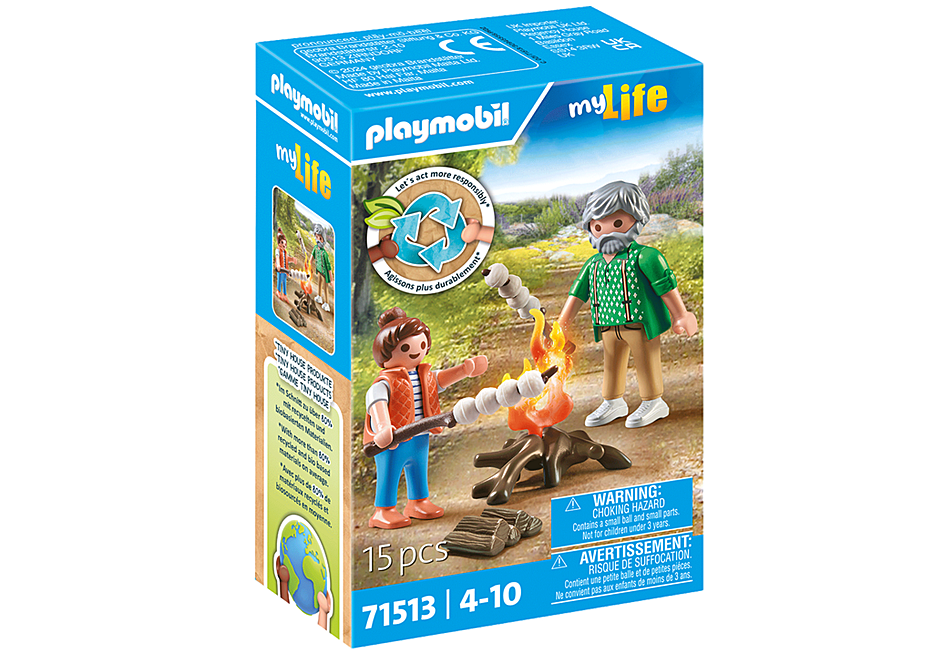 Playmobil - My Life - Campfire with Marshmallows 71513