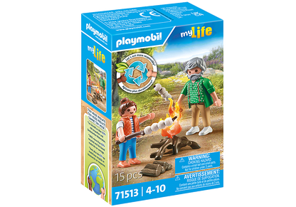 Playmobil - My Life - Campfire with Marshmallows 71513