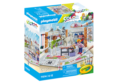 Playmobil Colour - Dog Salon 71514