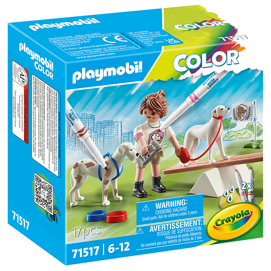 Playmobil Colour - Dog Training 71517