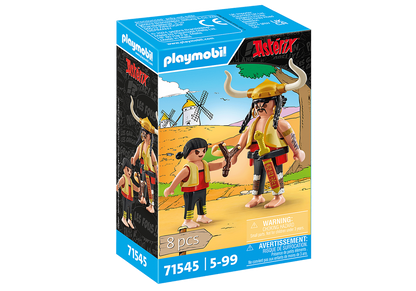 Playmobil - Asterix - Huevos y Bacon and Pepe 71545