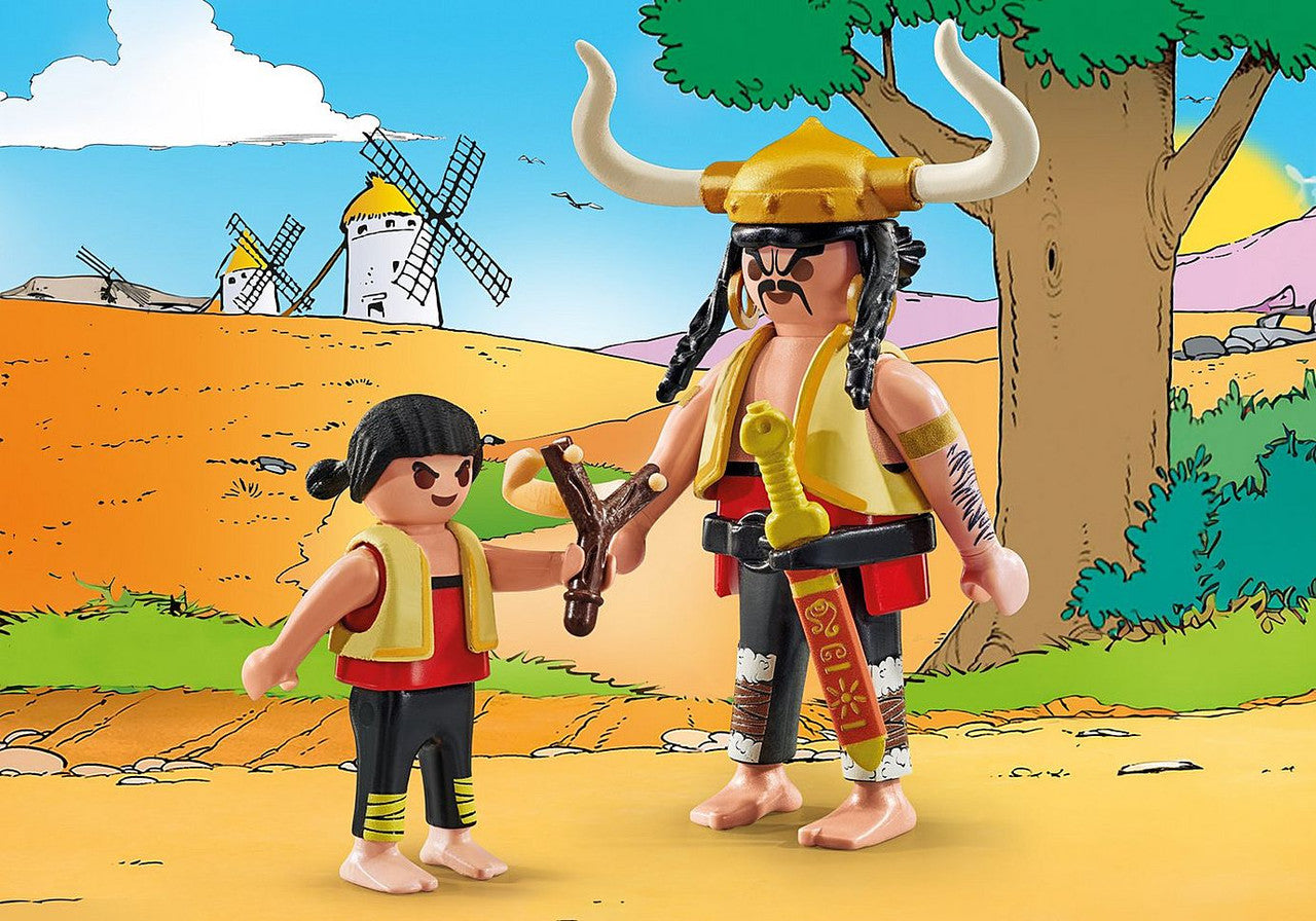 Playmobil - Asterix - Huevos y Bacon and Pepe 71545