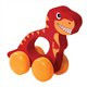 IS GIFT - Classic Wooden Push-A-Long Dinosaur Assorted