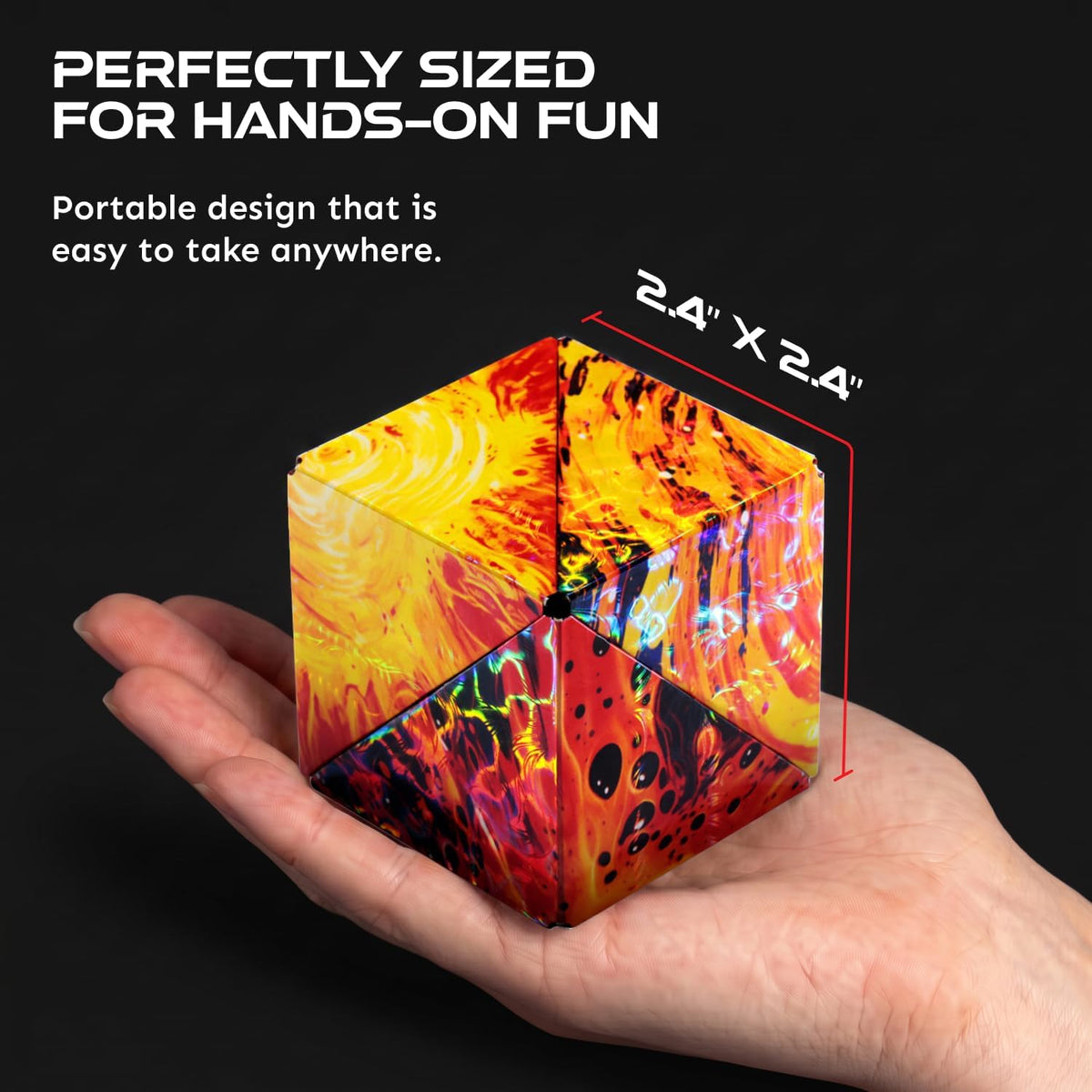 Shashibo Puzzle Cube - Solar | Magnetic Transforming Puzzle