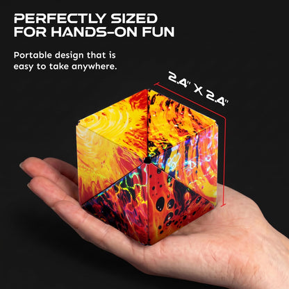 Shashibo Puzzle Cube - Solar | Magnetic Transforming Puzzle