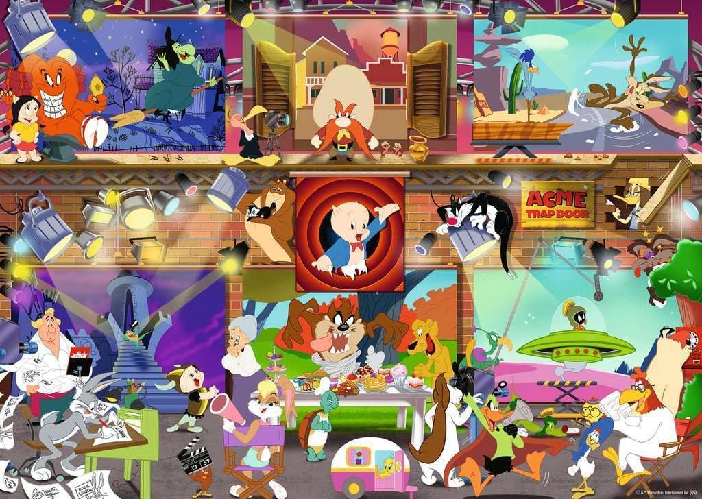 Ravensburger 1000pc - Looney Tunes Studio Puzzle