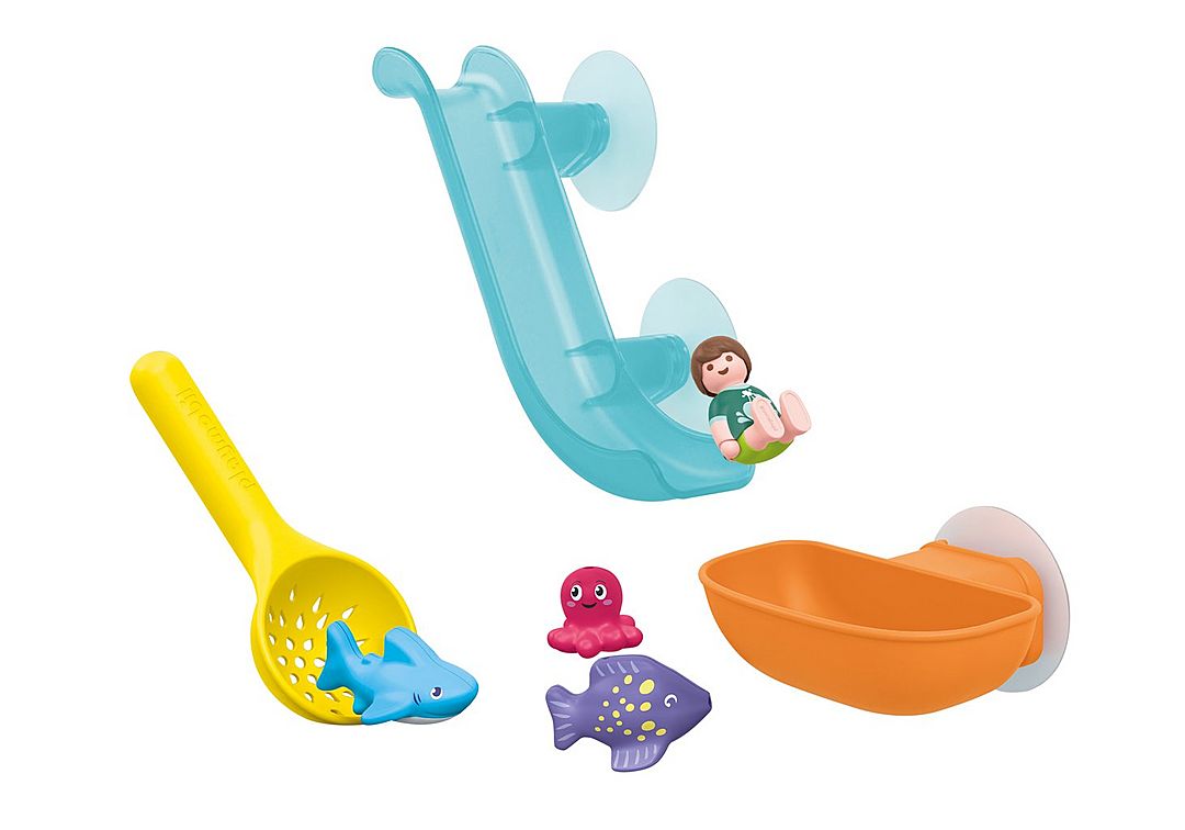 Playmobil Junior Aqua - Water Slide with Sea Animals | 71689