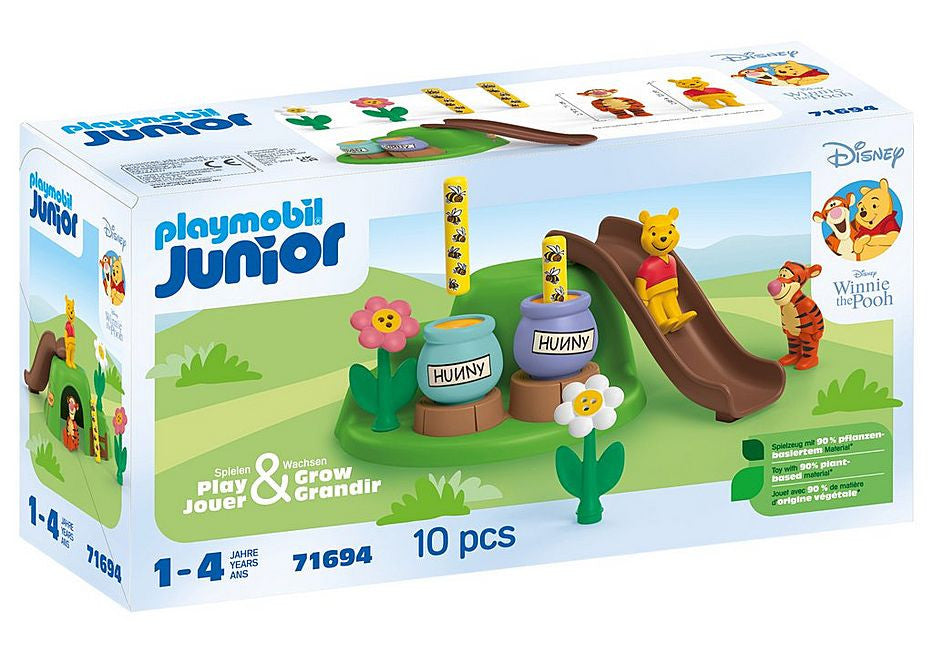 Playmobil JUNIOR - Disney: Winnie the Pooh's & Tigger's Bee Garden 71694