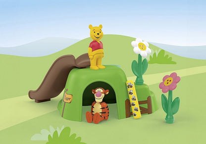 Playmobil 1.2.3 & Disney -  Winnie the Pooh's & Tigger's Bee Garden 71694