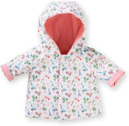 Corolle Mon Premier - A weekend in Paris Reversible Waxed Coat to fit 36cm Baby Doll