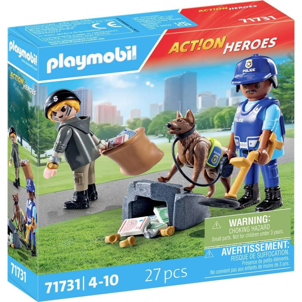 Playmobil - City Action - Police Search with Dog | 71731