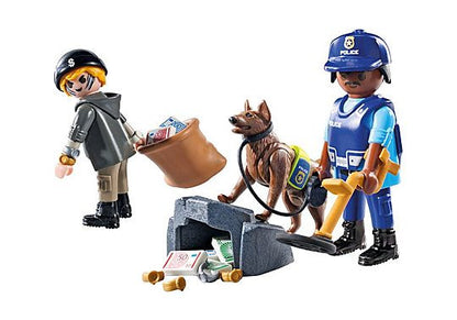 Playmobil - City Action - Police Search with Dog 71731