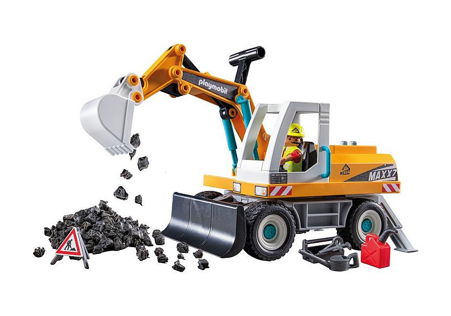 Playmobil - Action Heroes - Large Excavator 71749