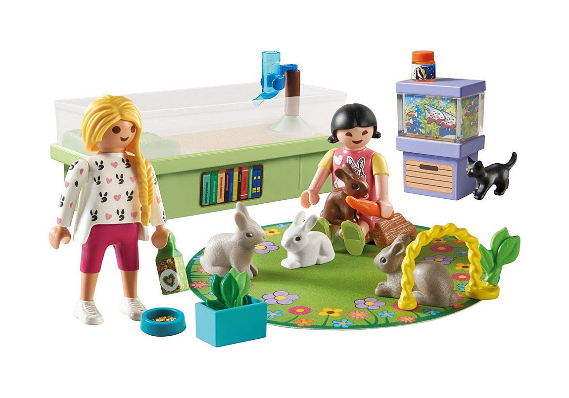 Playmobil - My Life - Starter Pack Rabbit Family 71753