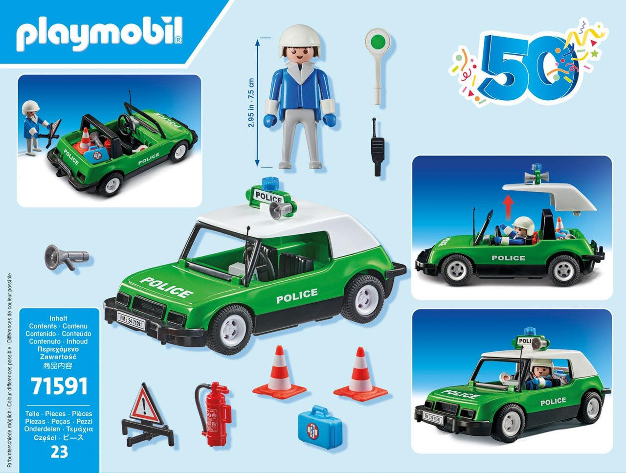 Playmobil City Action - Classic Police Car 71591