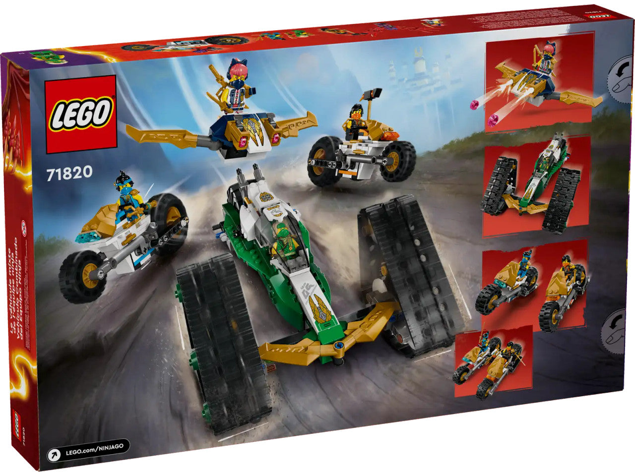 LEGO® Ninjago® - Ninja Team Combo Vehicle 71820