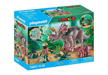 Playmobil Dinos - Triceratops Family 71821
