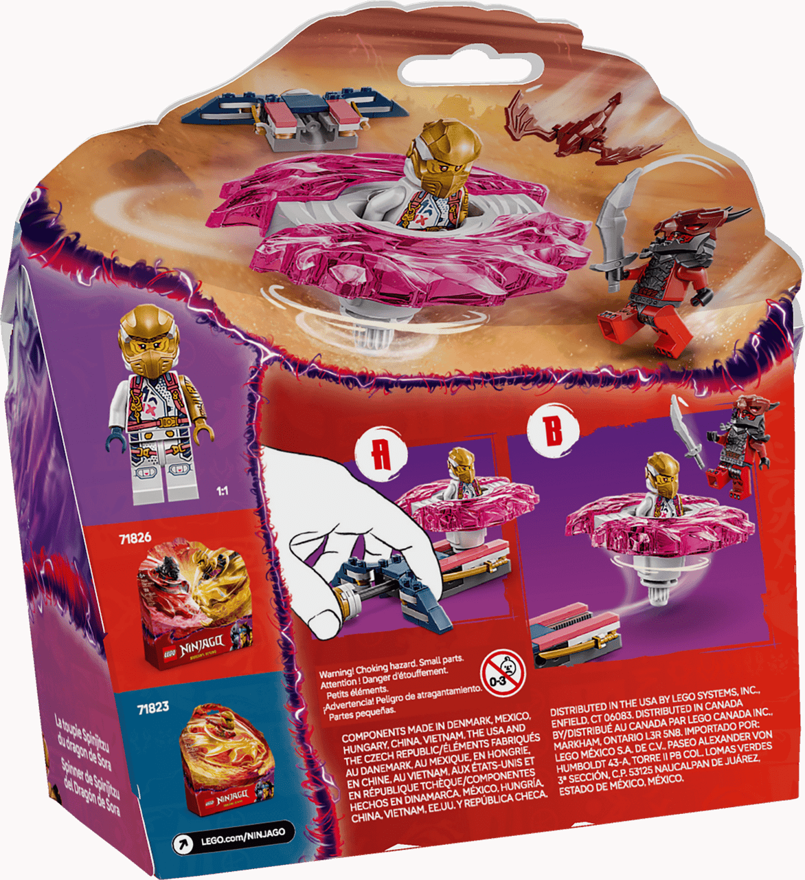 LEGO® Ninjago® - Sora's Dragon Spinjitzu Spinner 71824
