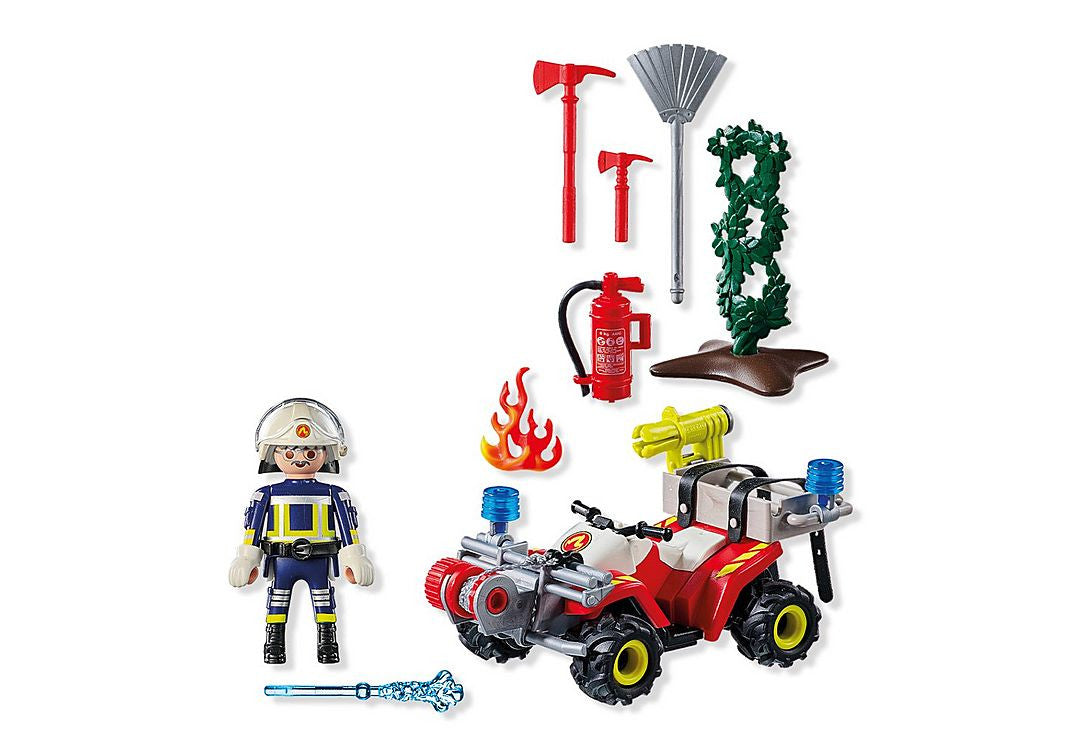 Playmobil Action Heroes - Firefighting Quad 71825