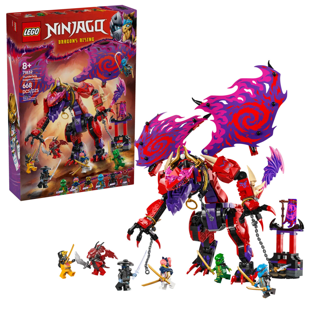 LEGO® Ninjago® - Thunderfang Dragon of Chaos 71832