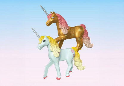 Playmobil - Collectible Unicorn: Sky Rose with Fairy 71841