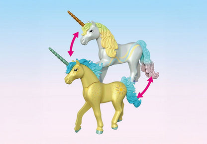 Playmobil - Collectible Unicorn: Sunshine Blossom with Fairy 71842