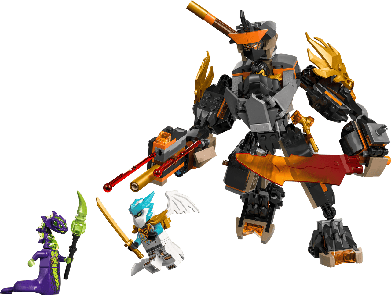 LEGO® Ninjago® - Cole's Mission Mech & Dragon Zane 71854