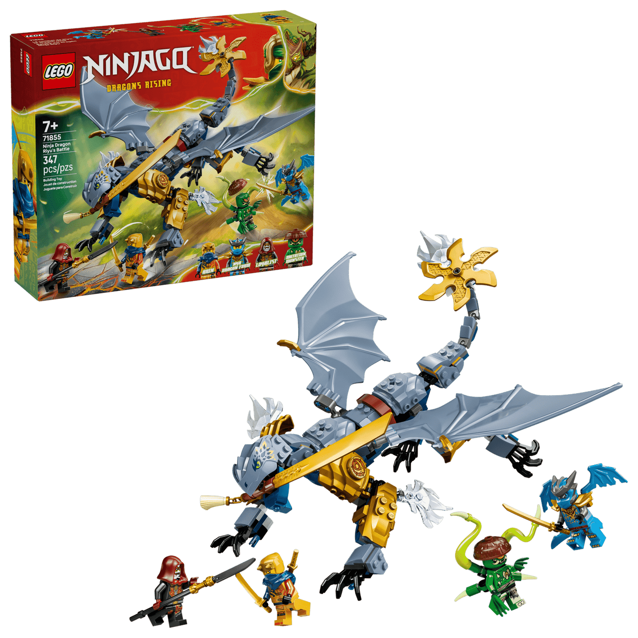 LEGO® Ninjago® - Ninja Dragon Riyu's Battle 71855