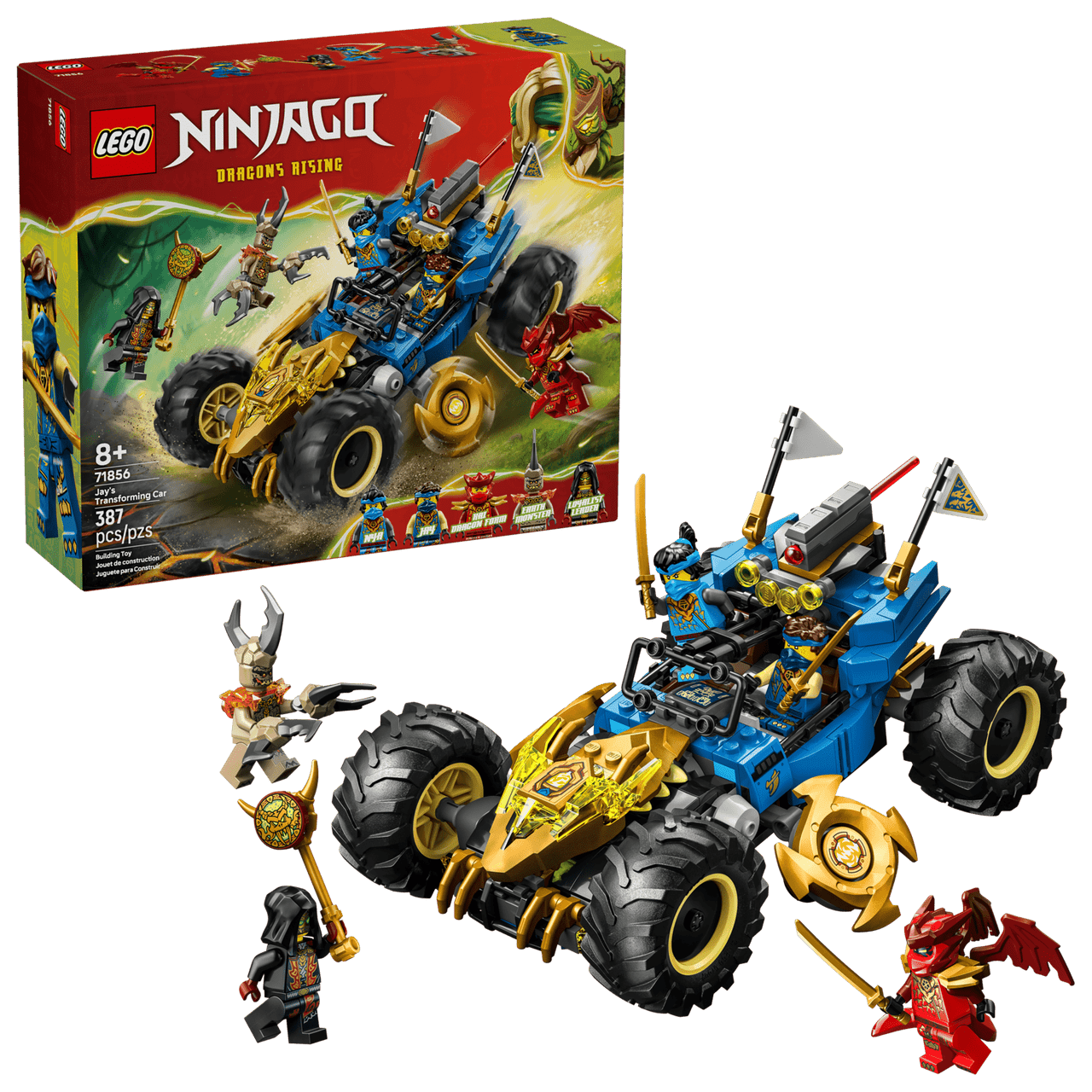 LEGO® Ninjago® - Jay's Transforming Car 71856