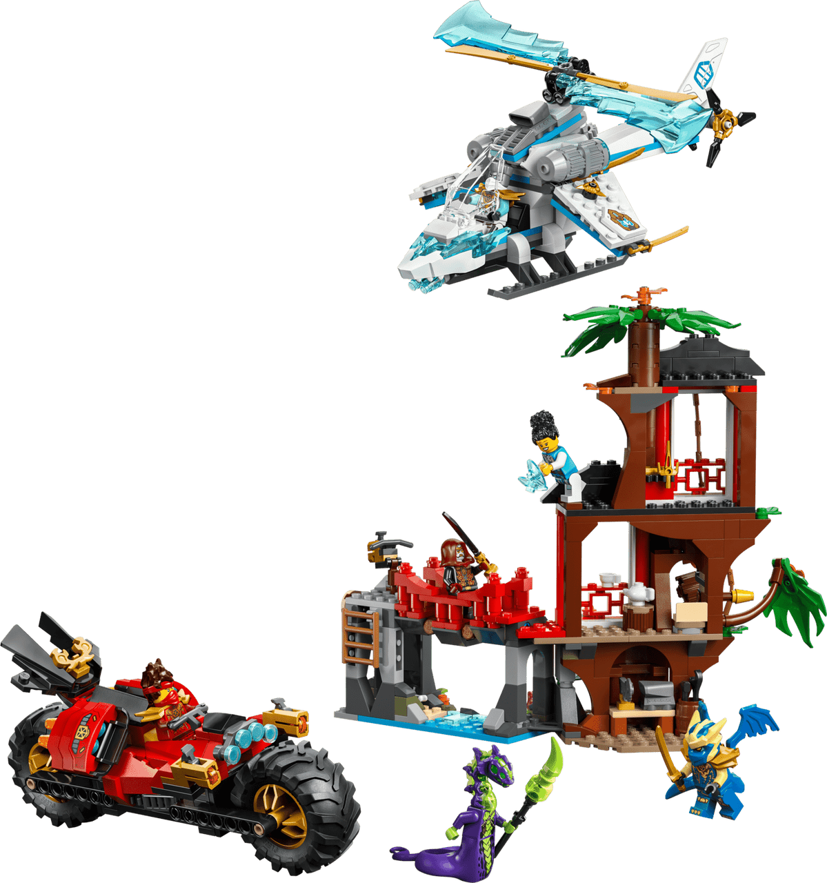 LEGO® Ninjago® - Ninja Vehicle Tree House Battle 71857
