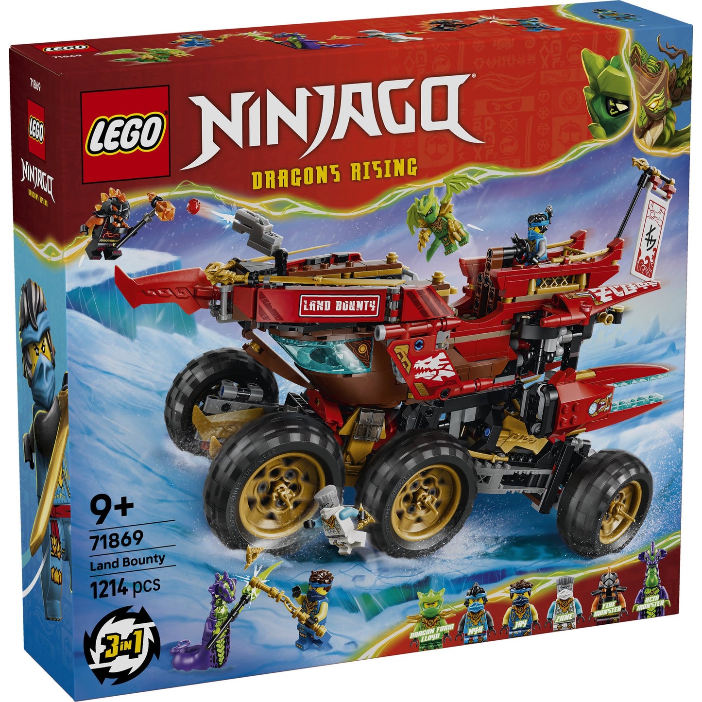 LEGO® NINJAGO® Land Bounty Toy Truck 71869