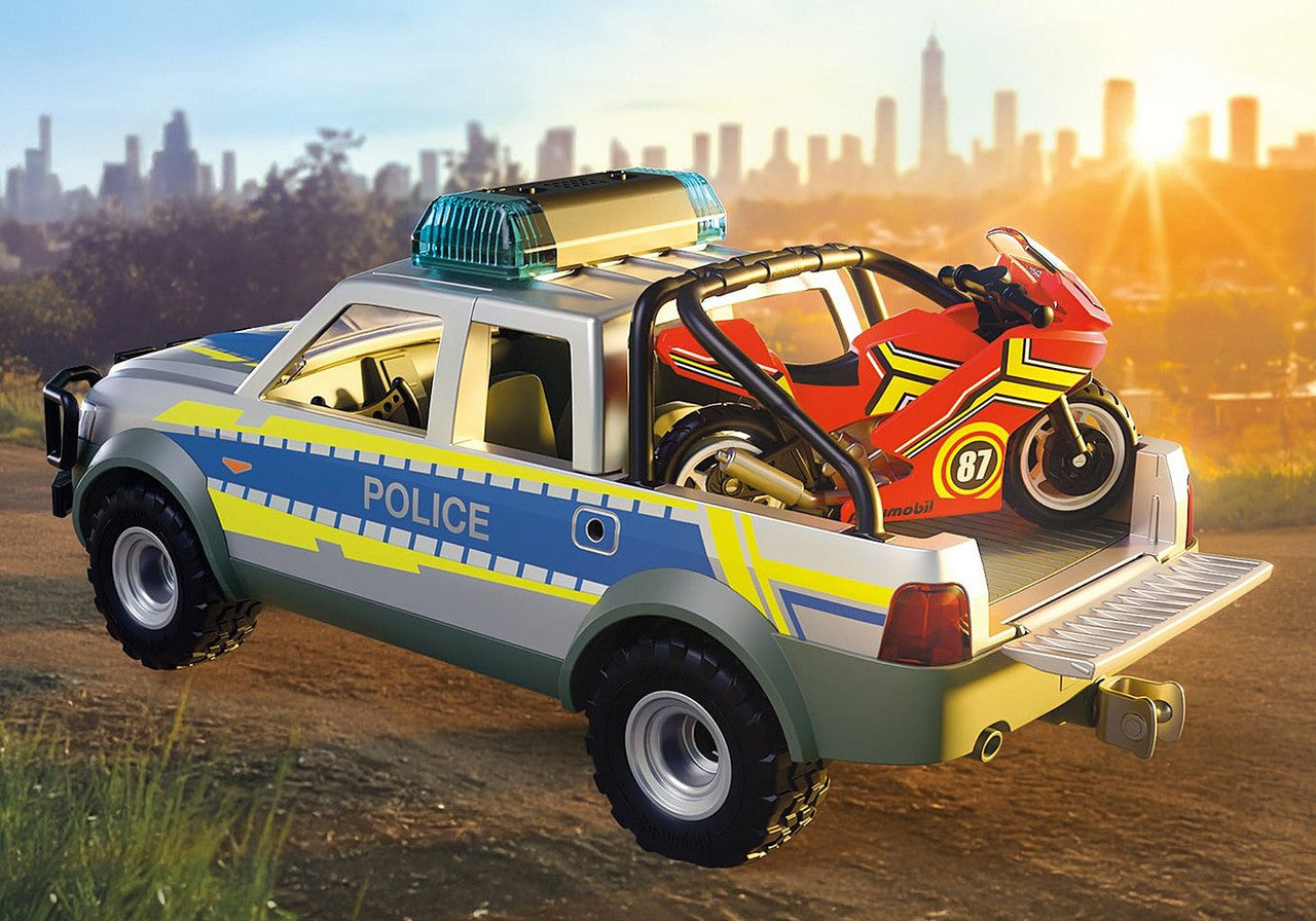 Playmobil City Action - Police Chase with Pick-Up Truck 71875