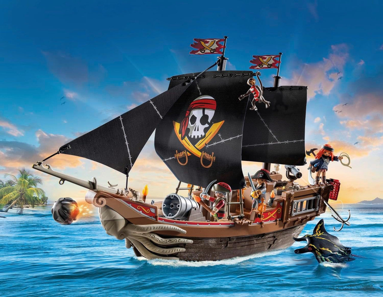 Playmobil Pirates - Large Pirate Ship 71530