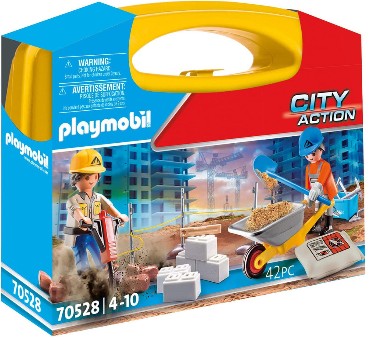 Playmobil City Action - Construction Site Carry Case 70528