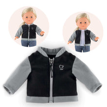 Corolle - Ma Corolle Black and Grey Two Tone Jacket - 36cm