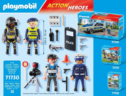 Playmobil - City Action - Police Figures Set | 71730