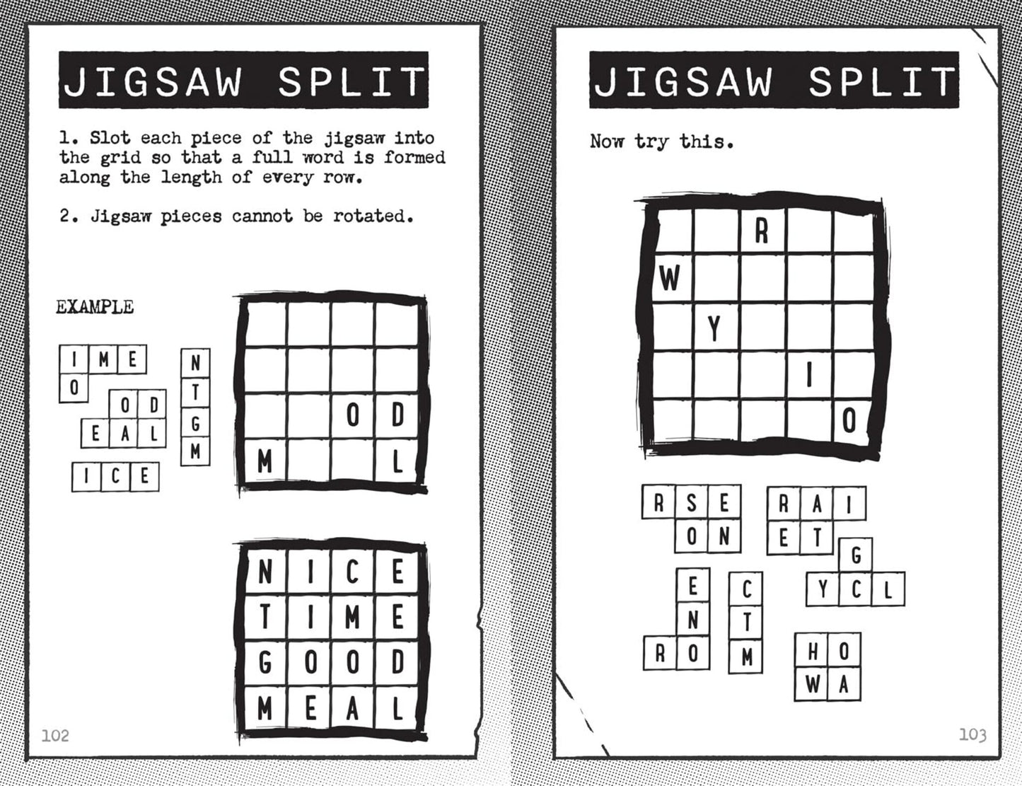 Stolen Secrets Spy Agency Puzzle Book featuring code-breaking puzzles, logic games and an interactive secret agent mission
