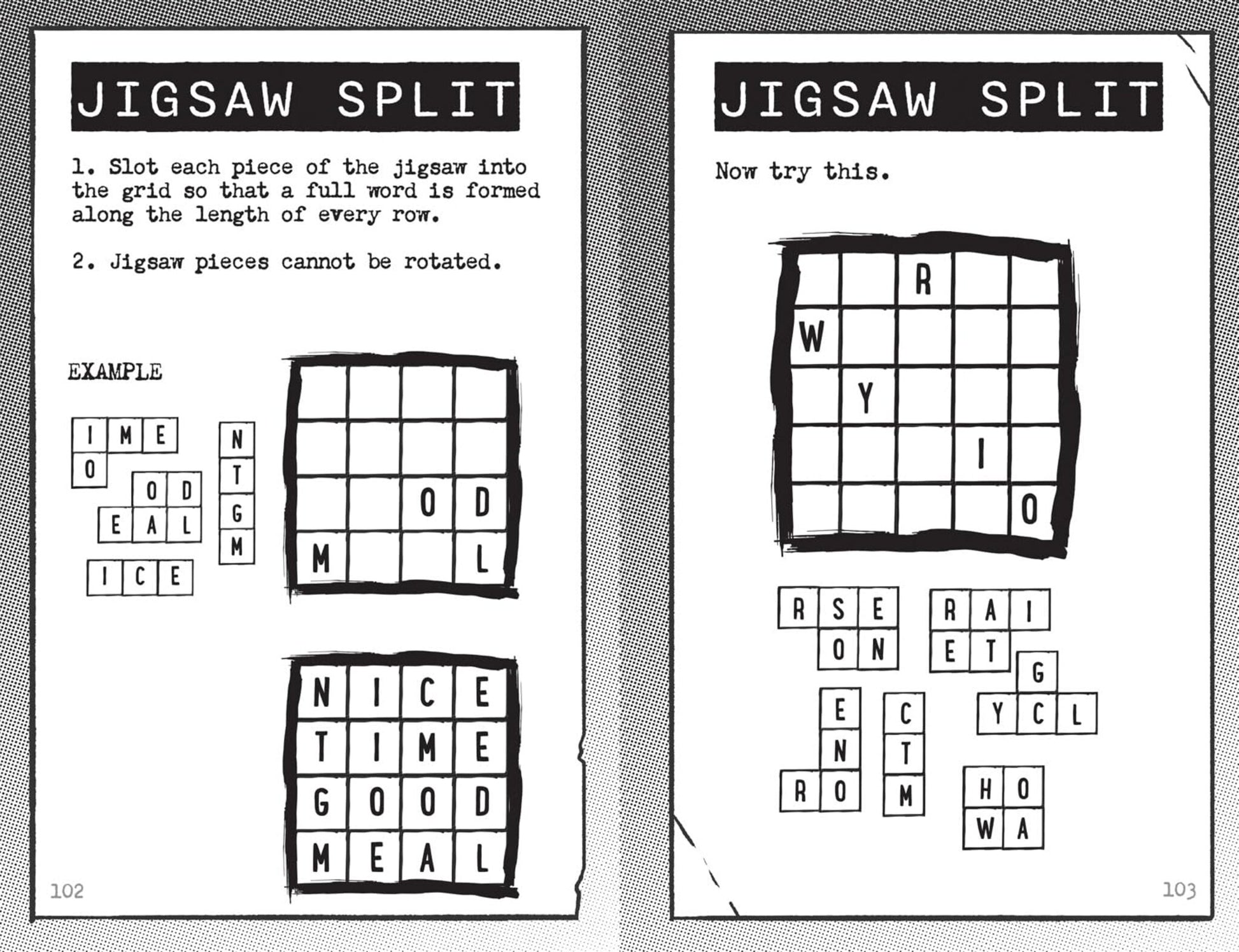 Stolen Secrets Spy Agency Puzzle Book featuring code-breaking puzzles, logic games and an interactive secret agent mission