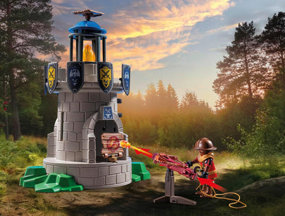 Playmobil - Novelmore - Knight's Tower with Smith and Dragon 71483