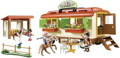 Playmobil Country - Pony Shelter with Mobile Home 70510