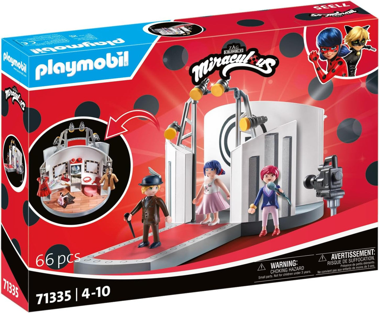Playmobil -  Miraculous: Gabriel's Fashion Show in Paris 71335