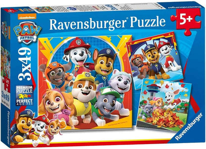 Ravensburger 3x49pc- Paw Patrol Puzzle