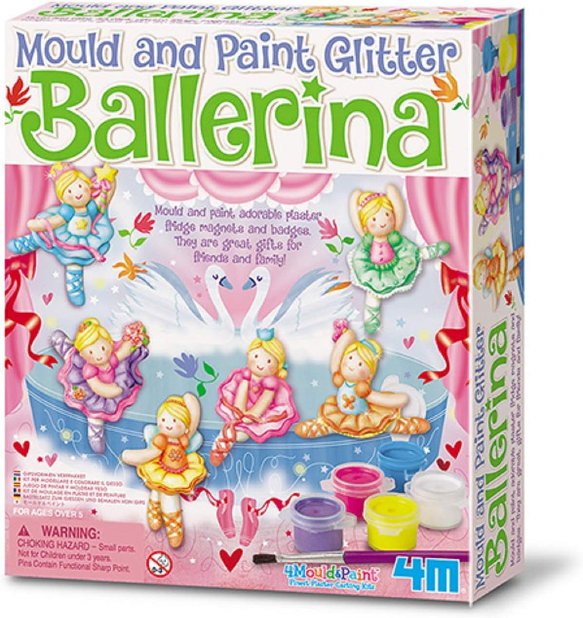 4M - Mould & Paint Glitter - Ballerina