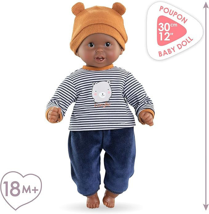 Corolle Mon Grand Poupon - Calin Marius Doll - 30cm